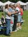 Standing for the "Star-Spangled Banner." KEVIN BURNHAM/Boothbay Register