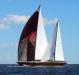 The 180’ Marie won the third race on Sunday and finished second overall. GARY DOW/Boothbay Register