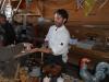 Brandon Simpson, chef at Watershed Tavern, serves up his 2nd place Peoples Award chili at the Chili & Chowder Contest. The tavern also took home a 2nd place Peoples Award for their chowder. GARY DOW/Boothbay Register
