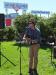 Robby Simson serenades the waterfront park during Harbor Fest. RYAN LEIGHTON/ Boothbay Register