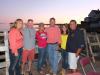 The setting was just perfect according to these locals. l-r Sarah Morley, Brett Miller, Meagan & Andy Hamblett, Stacey Miller & George Friant GARY DOW/Boothbay Register