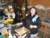 Wendy Nichols, a chef for Fisherman’s Wharf, was busy serving her chowdah at the event. GARY DOW/Boothbay Register