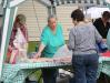 Cindy’s homebaked pies were a big seller. SUE MELLO/Boothbay Register