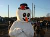 Frosty the Snowman on the waterfront