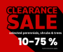 Fall Clearance Sale