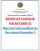 Oct 22 Legion Breakfast Canceled