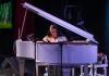 Dances with Ivory on the piano