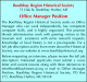 Office Manager Position