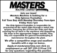 Masters Machine Chip Spinners and Custodian