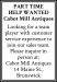 Cabot Mill Antiques Part Time Help Wanted