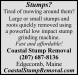 Coastal Stump Removal 