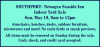 Newagen Seaside Inn Yard Sale