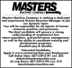 Master Machine Human Resource Manager