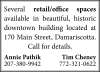Clarks Cove Farm Retail Space