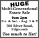 Huge Yard Sale