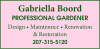 Gabriella Boord Professional Gardener