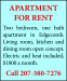 Apartment For Rent