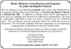 All Saints Parish Organist Wanted
