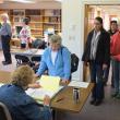 Voting day. The busiest day of the year. RYAN LEIGHTON/Boothbay Register 
