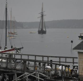 The "Freedom Schooner Amistad" is moored in Boothbay Harbor for the week. BEN BULKELEY/Boothbay Register