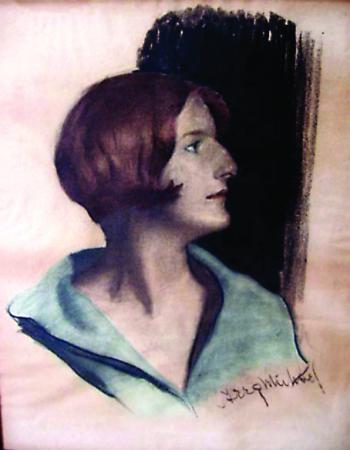A painting of Ruth Rhoads Lepper Gardner. Courtesy of George S. Workman