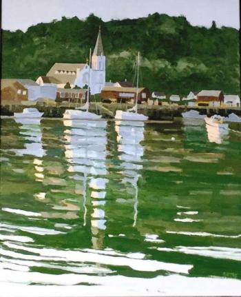 John Butke “Harbor Reflections”