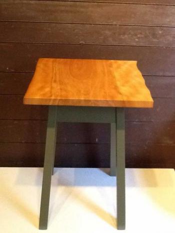 Louis Charlett yellow birch custom table