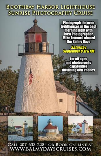 photography lighthouse, boat trip, sunrise