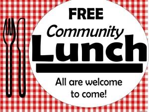 lunch, free, community food